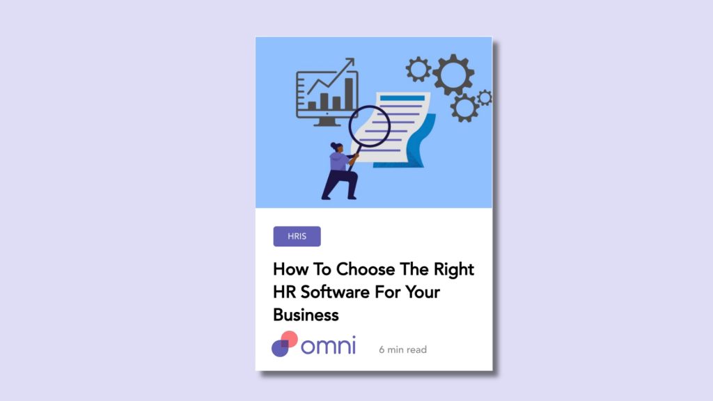 how to choose the right HR software for your business