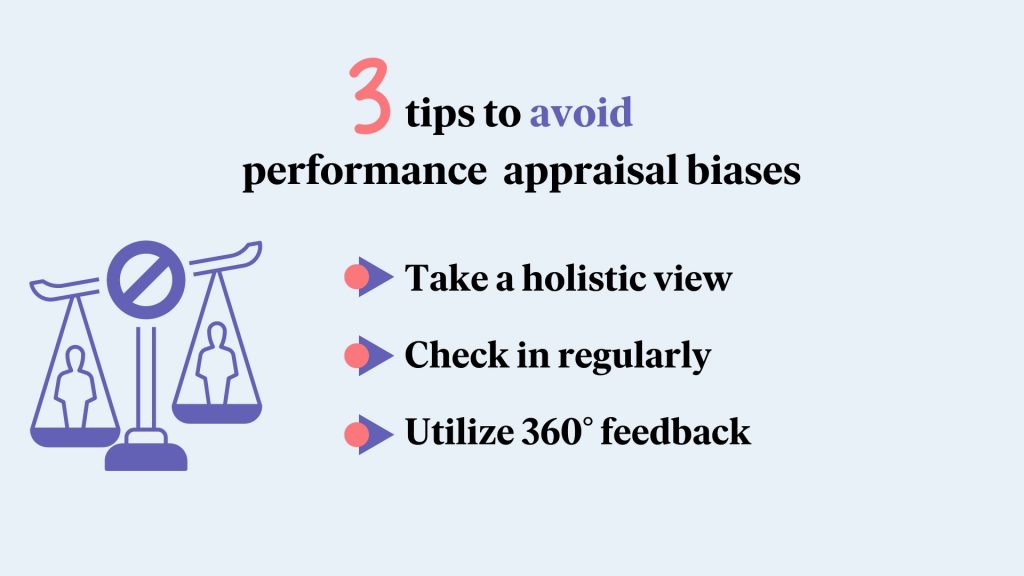 3 tips for avoiding performance appraisal bias